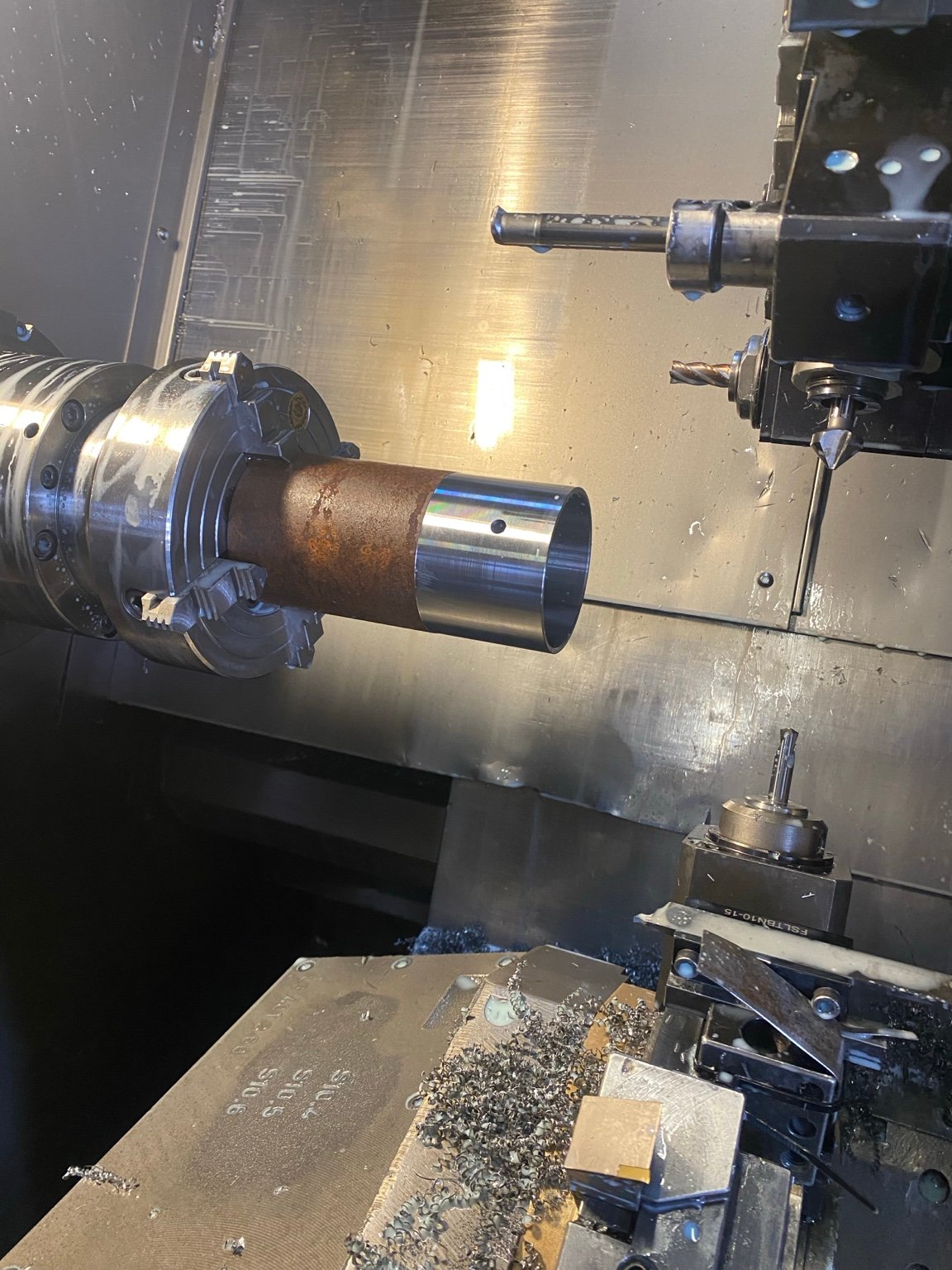 Produkcja jednostkowa na tokarce CNC – Zawadzki Industry